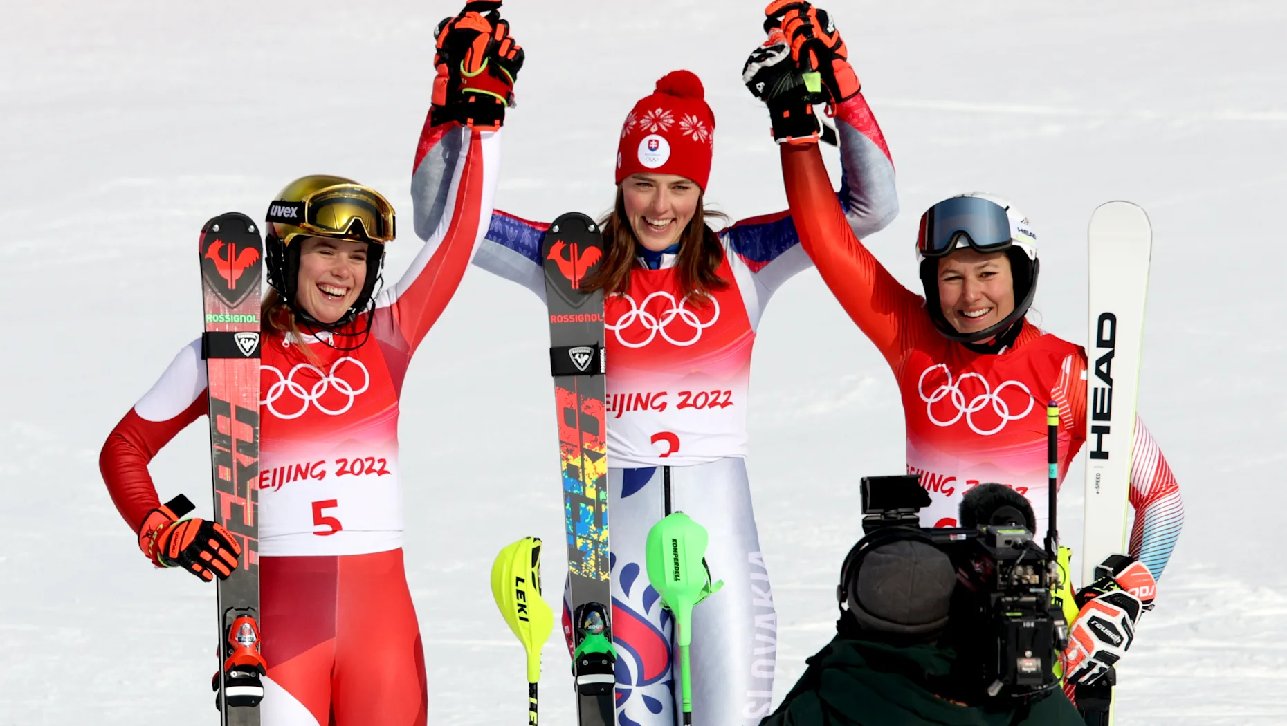 Petra Vlhova wins first-ever Olympic medal in Alpine skiing for Slovakia – and it’s gold