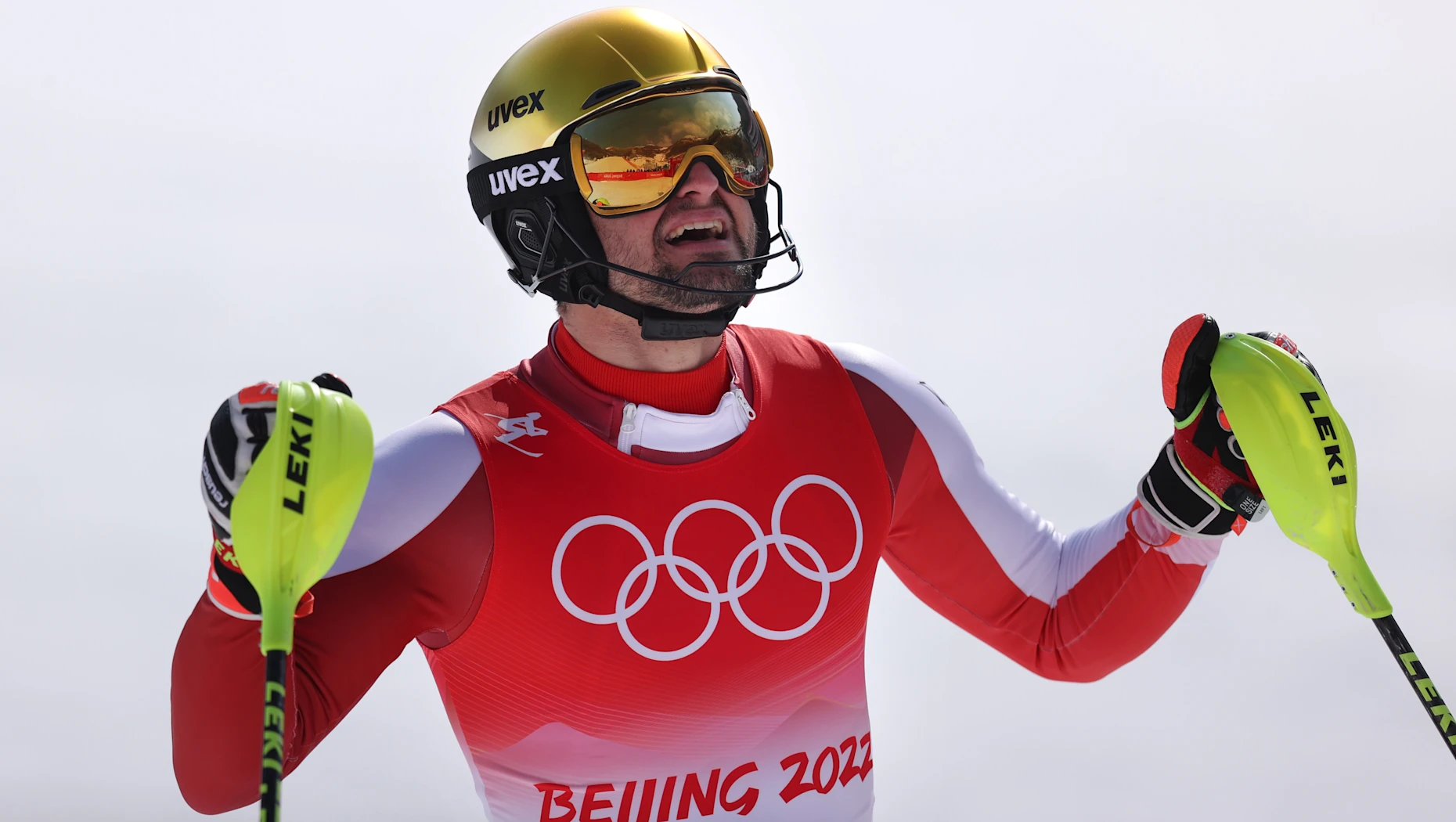 Johannes Strolz wins Alpine combined gold 34 years after father did the same