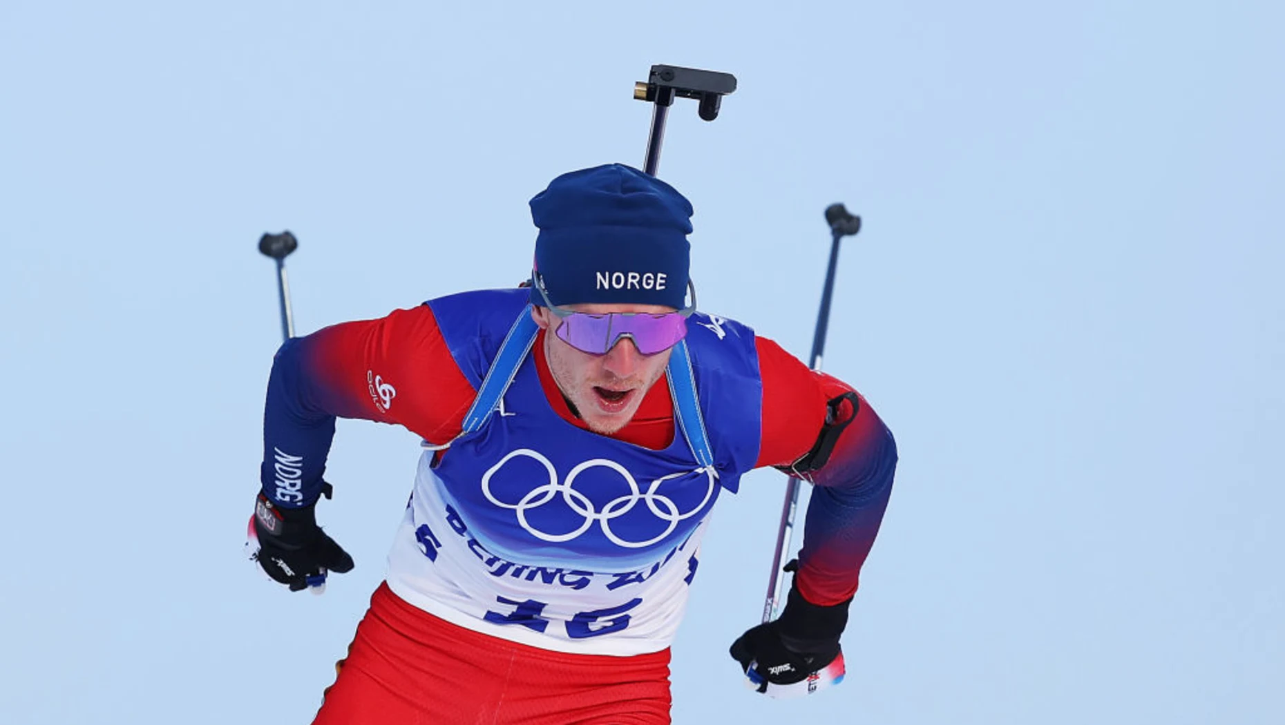 Johannes Thingnes Boe wins 10km sprint biathlon gold in Beijing 2022