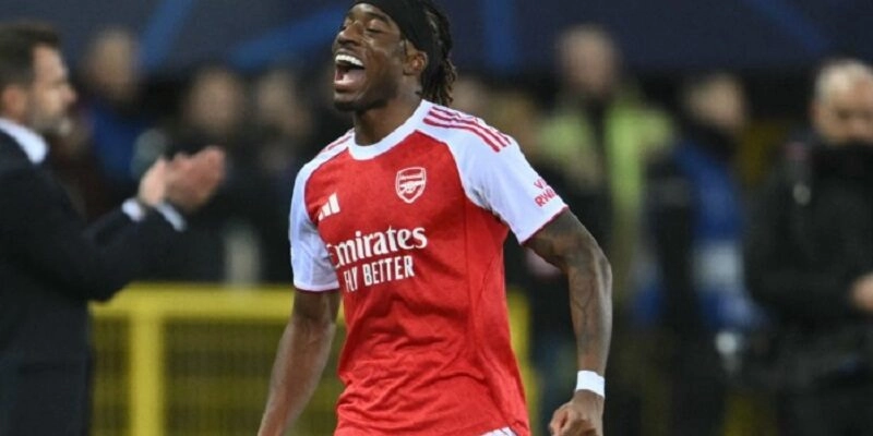 Madueke đã toả sáng với một cú đúp bàn thắng vào lưới Club Brugge